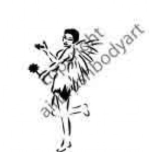 0273 fairy reusable stencil